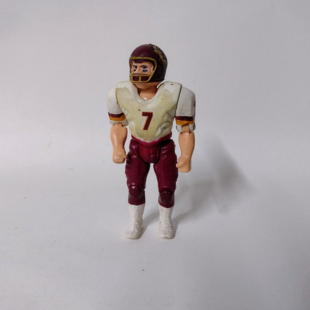 RARE 1981 Joe Theismann Washington Redskins Tonka open NFL football figure